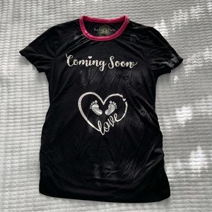 Belly glow maternity coming soon shirt